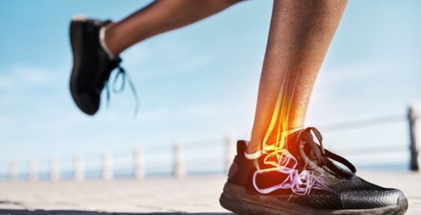 Running,Shoes,,Legs,Or,Skeleton,Bone,Glow,In,Workout,,Training